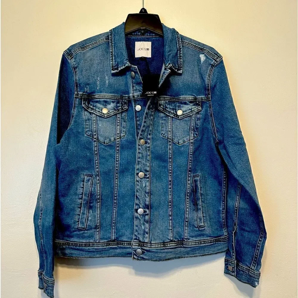 Joe’s men’s  classic Denim Jacket size M, NWT